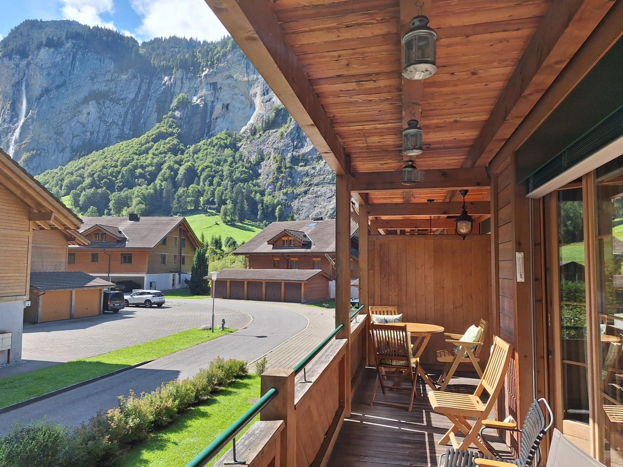 Luxury Family Apartment Lauterbrunnen Extérieur photo
